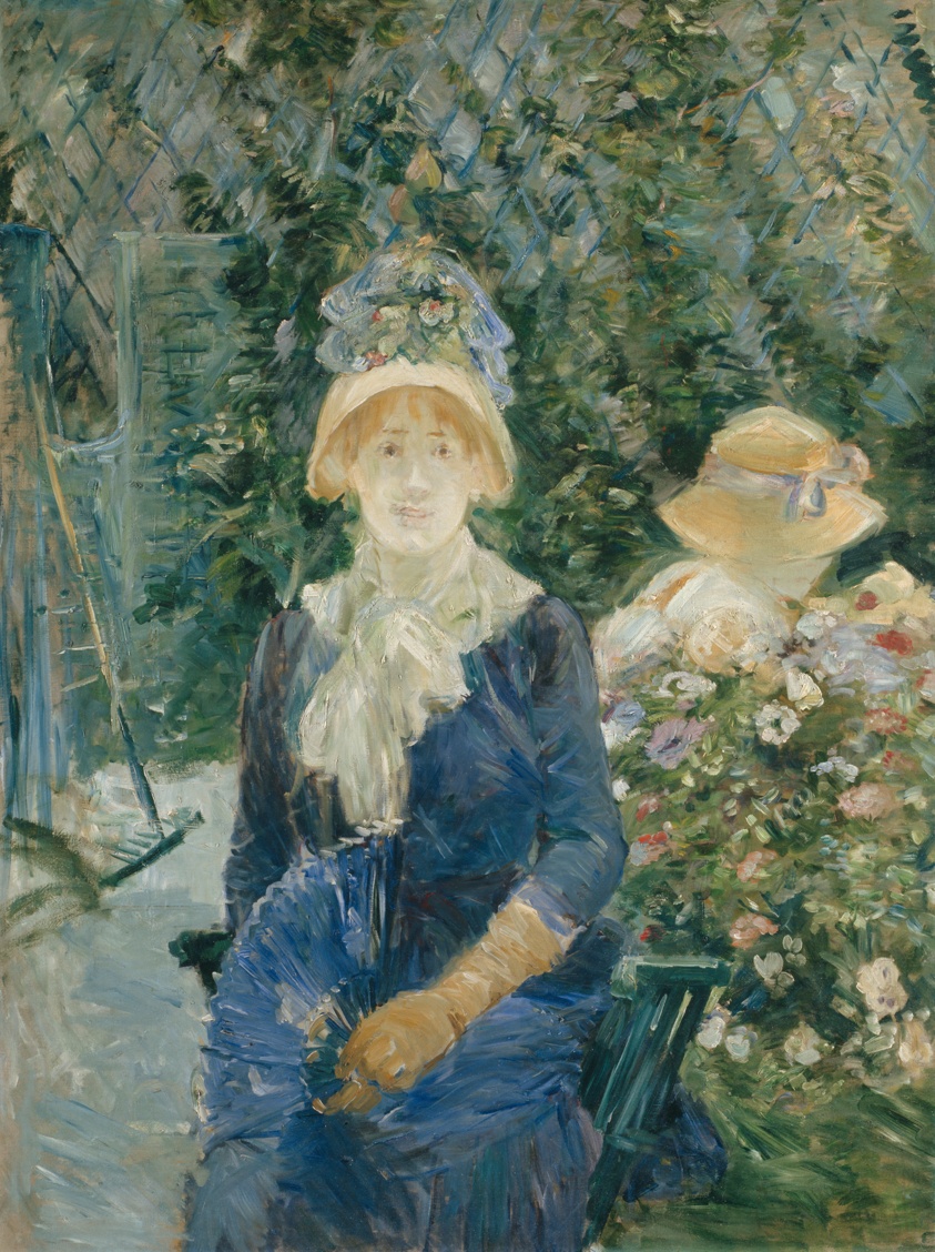  Woman in a Garden, Berthe Morisot - 1883 